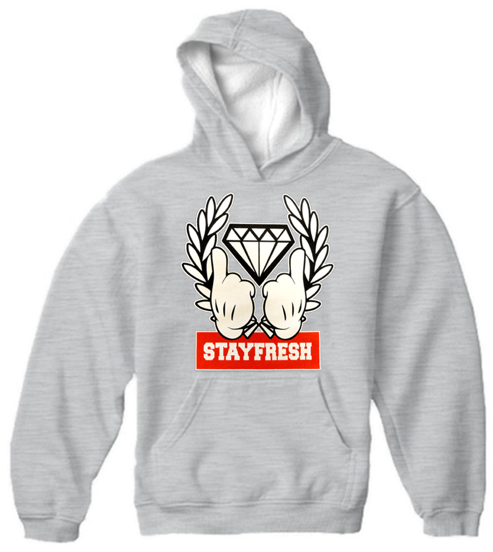 Stay Fresh Adult Hoodie