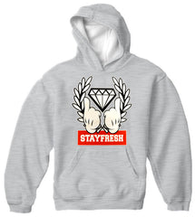 Stay Fresh Adult Hoodie