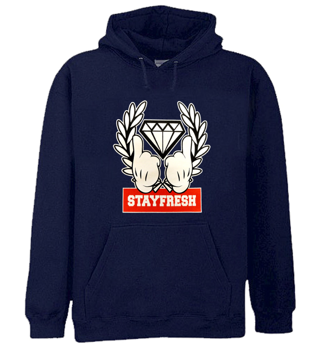 Stay Fresh Adult Hoodie