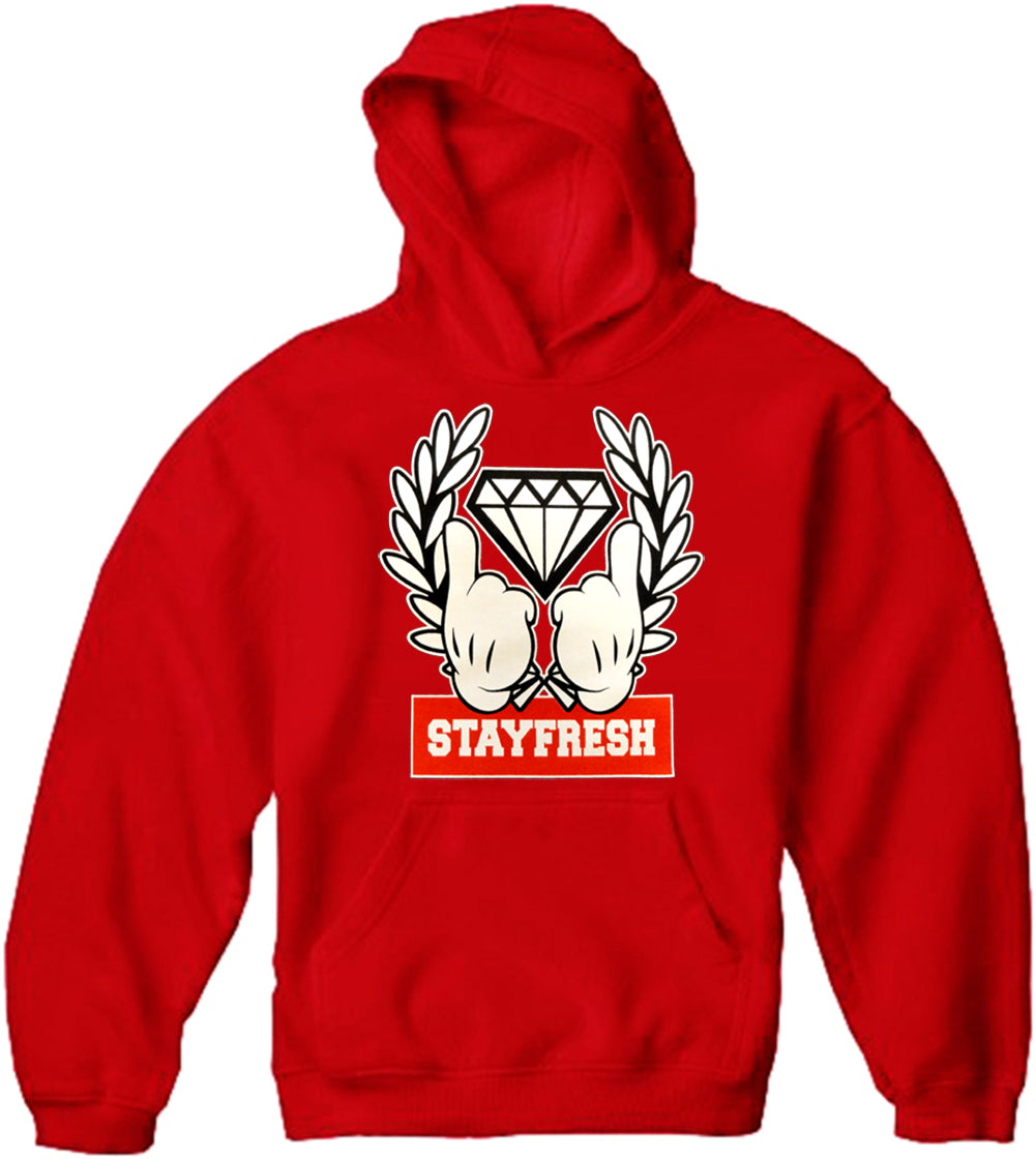 Stay Fresh Adult Hoodie