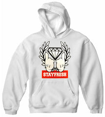 Stay Fresh Adult Hoodie
