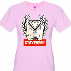 Stay Fresh Girl's T-Shirt