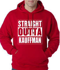 Straight Outta Kauffman Field Kansas City Adult Hoodie