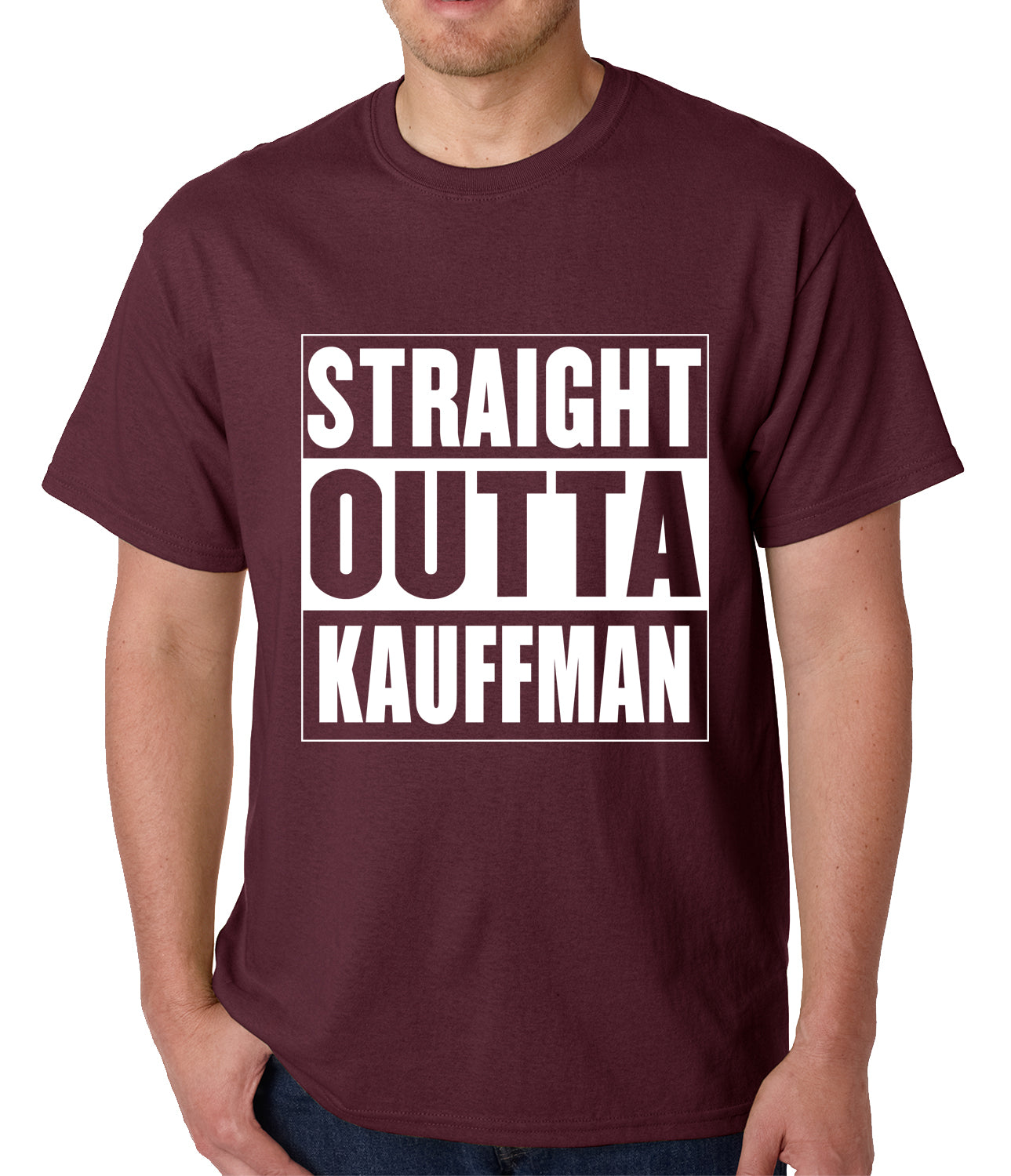 Straight Outta Kauffman Field Kansas City Mens T-shirt