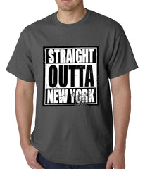 Straight Outta New York Mens T-shirt