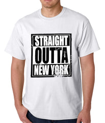 Straight Outta New York Mens T-shirt