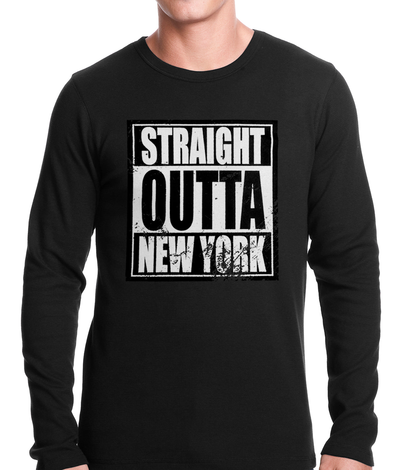 Straight Outta New York Thermal Shirt