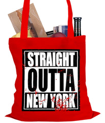 Straight Outta New York Tote Bag