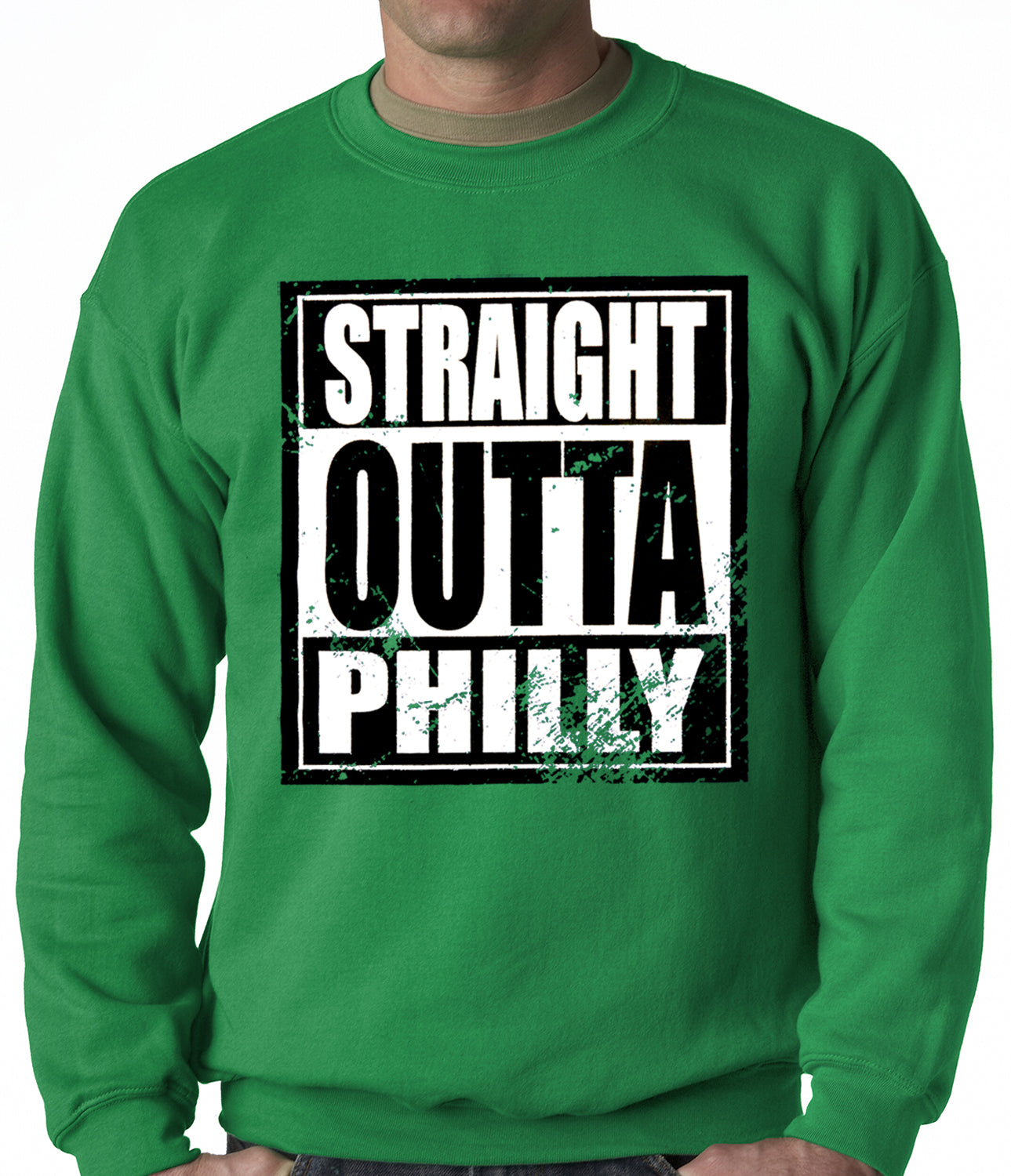 Straight Outta Philly Adult Crewneck