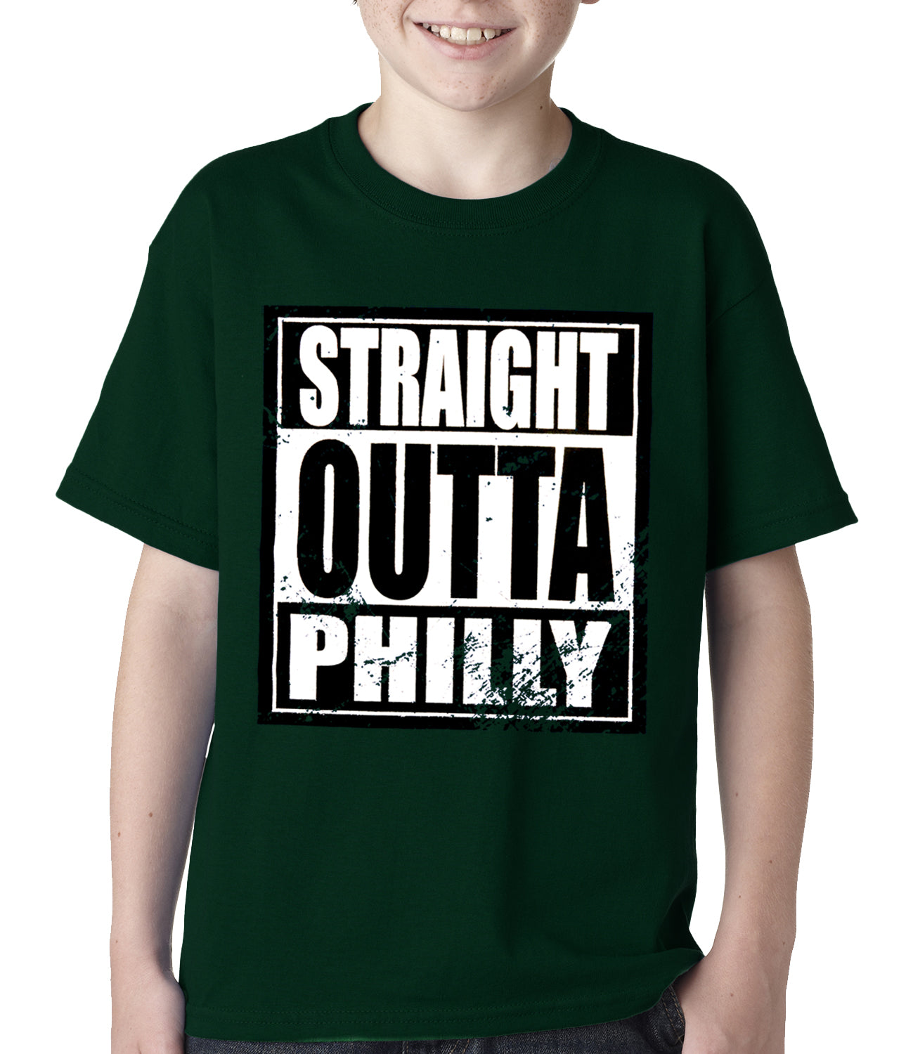 Straight Outta Philly Kids T-shirt
