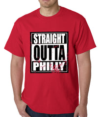 Straight Outta Philly Mens T-shirt