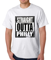 Straight Outta Philly Mens T-shirt