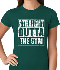 Straight Outta The Gym Ladies T-shirt