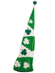 Striped Shamrock Stocking Cap