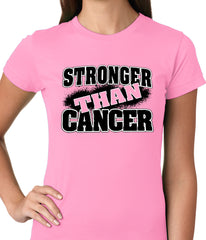 Stronger Than Cancer Ladies T-shirt