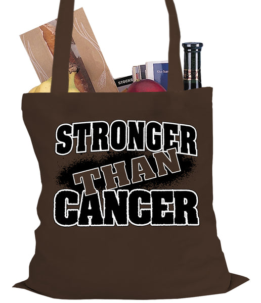 Stronger Than Cancer Tote Bag –