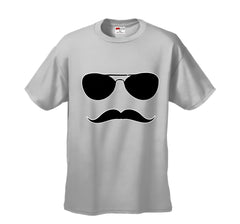 Sunglasses Mustache Men's T-Shirt