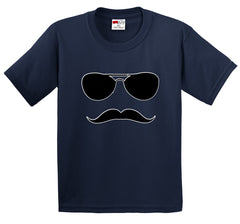 Sunglasses Mustache Men's T-Shirt