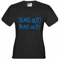 Suns Out Buns Out Girl's T-Shirt