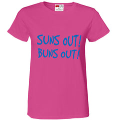 Suns Out Buns Out Girl's T-Shirt