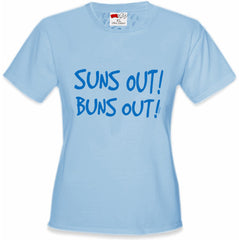 Suns Out Buns Out Girl's T-Shirt
