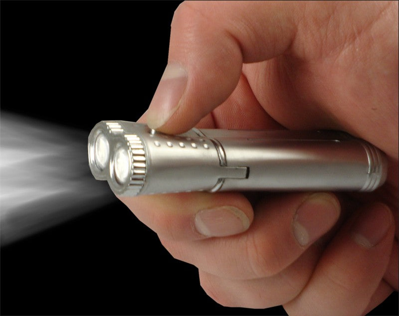 Super Bright LED Flash Light Torch Lighter