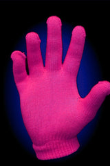 Super Glow Reactive Rave Gloves (Glows Under Black Light)