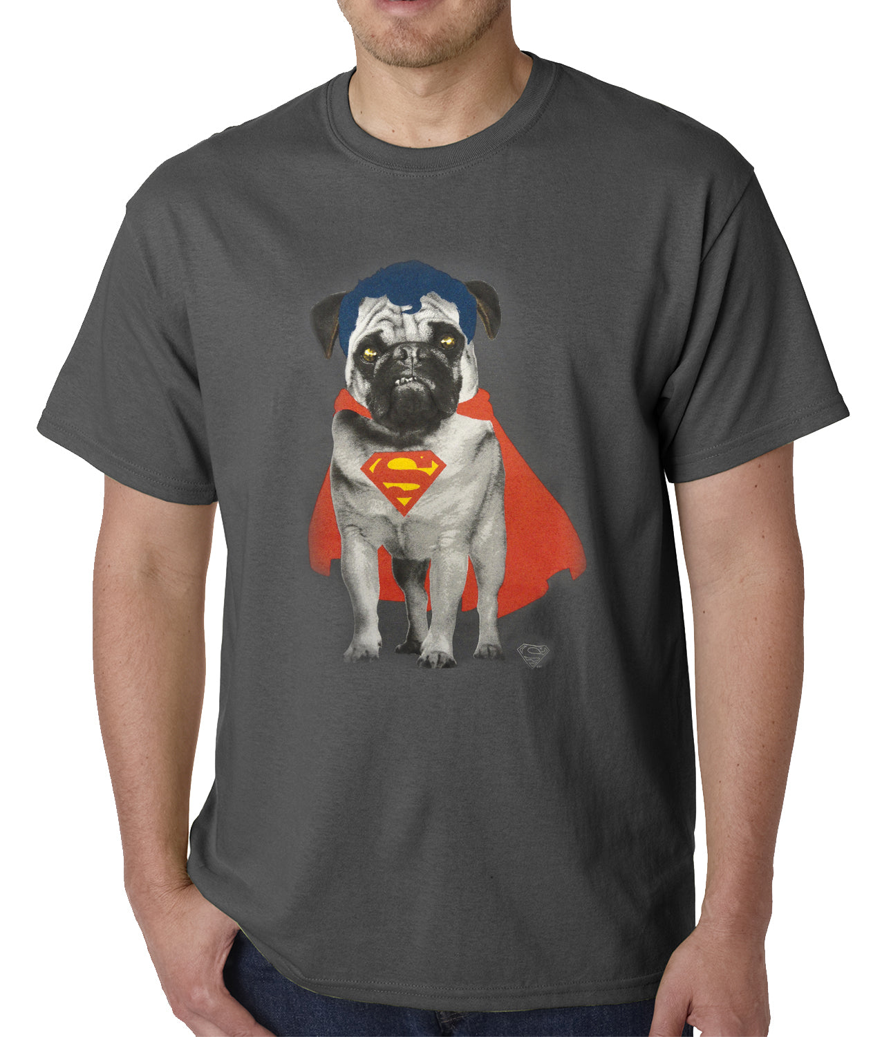 Super Pug - Superman Official Mens T-shirt