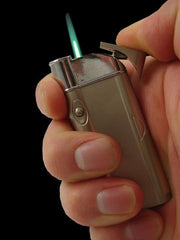 Super Slim BLUE LED Torch Lighter