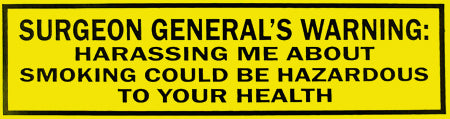 Surgeon Generals Warning T-Shirt