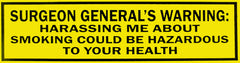 Surgeon Generals Warning T-Shirt