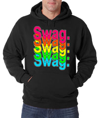 Swag Multi-Color Neon Adult Hoodie