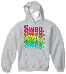 Swag Multi-Color Neon Adult Hoodie