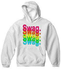 Swag Multi-Color Neon Adult Hoodie