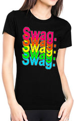 Swag Multi-Color Neon Girl's T-Shirt