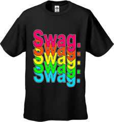 Swag Multi-Color Neon Men's T-Shirt