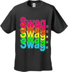 Swag Multi-Color Neon Men's T-Shirt