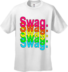 Swag Multi-Color Neon Men's T-Shirt