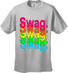 Swag Multi-Color Neon Men's T-Shirt