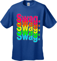 Swag Multi-Color Neon Men's T-Shirt