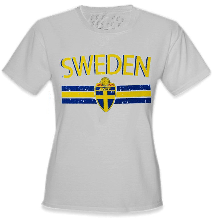 Sweden Vintage Shield International Girls T-Shirt