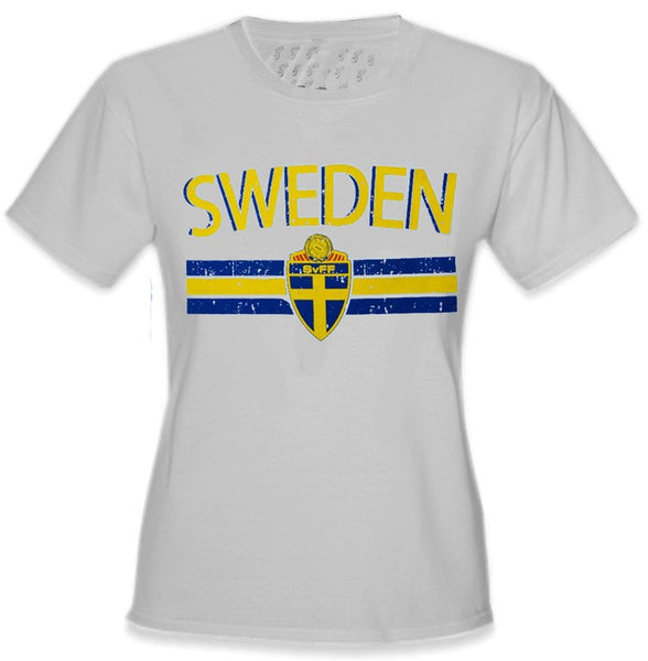 Sweden Vintage Shield International Girls T-Shirt –
