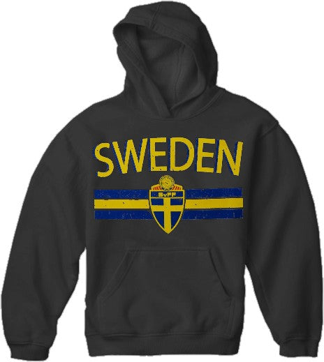 Sweden Vintage Shield International Hoodie