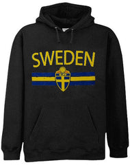 Sweden Vintage Shield International Hoodie