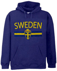 Sweden Vintage Shield International Hoodie