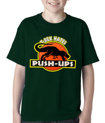 T-Rex Hates Pushups Funny Kids T-shirt