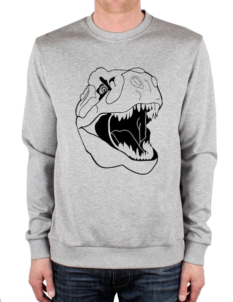 T-REX Head Crew Neck Sweatshirt