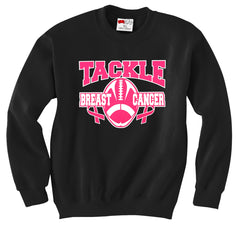 Tackle Breast Cancer Adult Crewneck