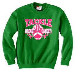 Tackle Breast Cancer Adult Crewneck