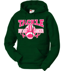 Tackle Breast Cancer Adult Hoodie